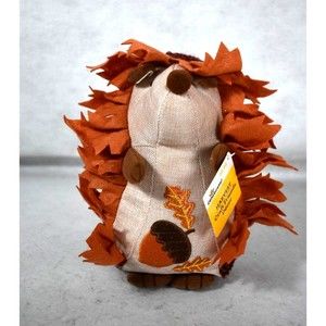 Celebrate Harvest Friends Fall Autum Home Decor Hedgehog 8.5in.
